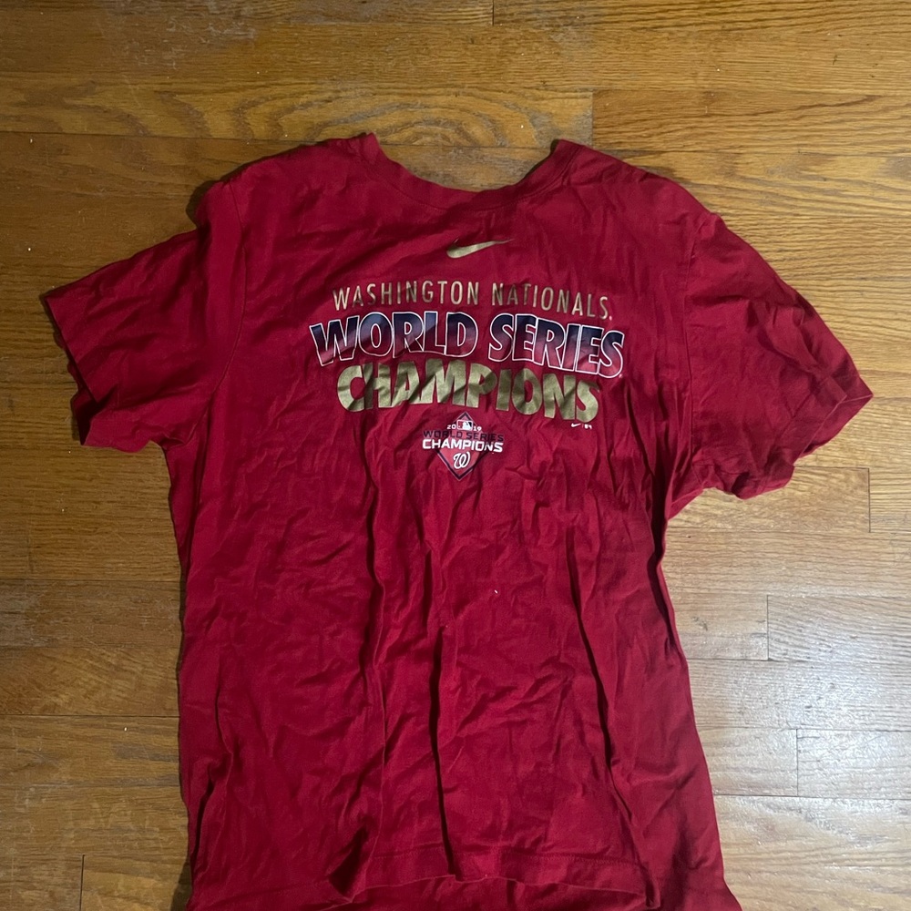 Nationals World Series t shirt